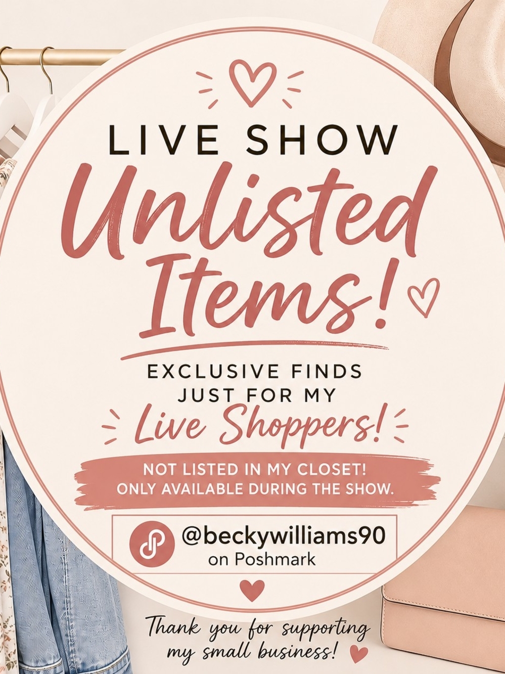 Live Auction Unlisted Item - as is final sale